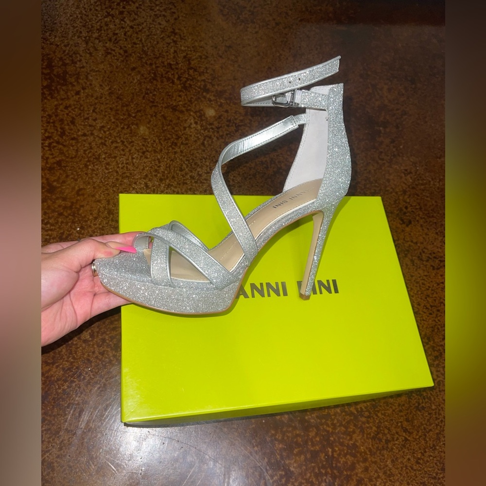 Gianni Binni sparkly high heels
